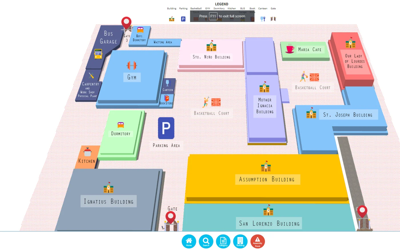 St. Mary’s College of Meycauayan — screenshot